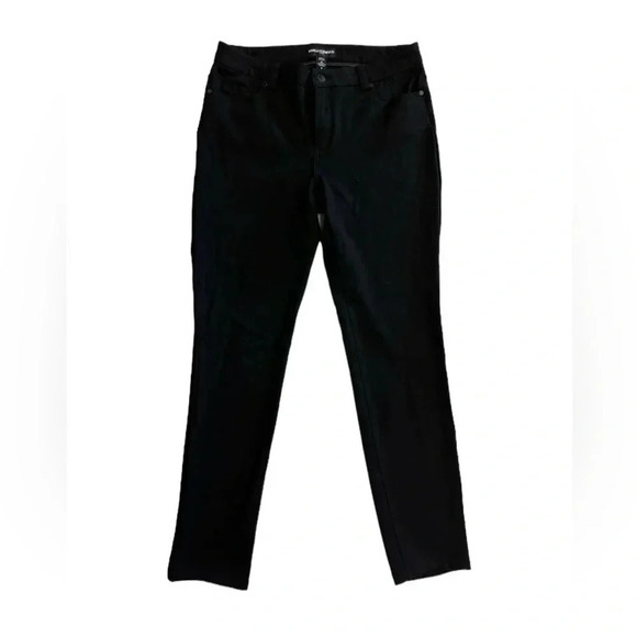 Karl Lagerfeld Paris Slim Fit Black Size 8 Stretch Pants - Picture 6 of 11